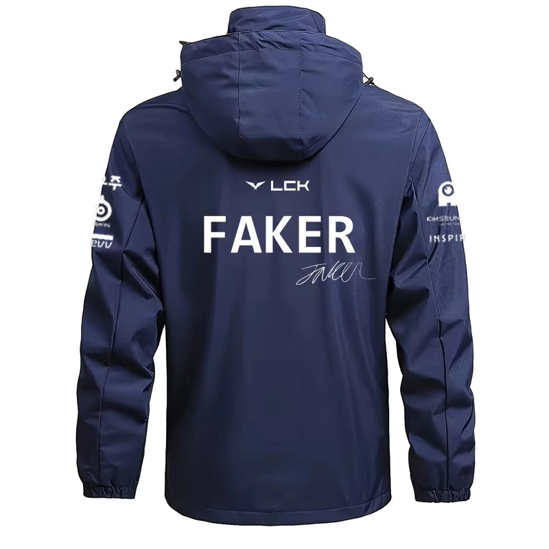 2025 New T1 RED BULL Esports Team Uniform Jacket League Of Legends World Finals Jersey Jacket LOL Games Faker Fan Support Men Cl